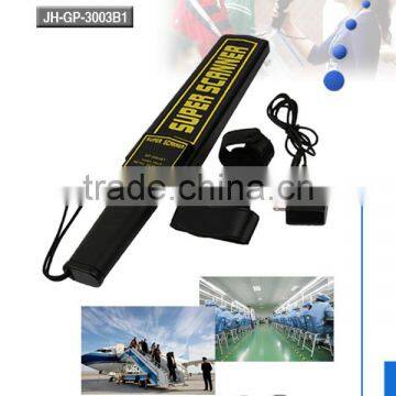 airport security hand held metal detector, body security super scanner