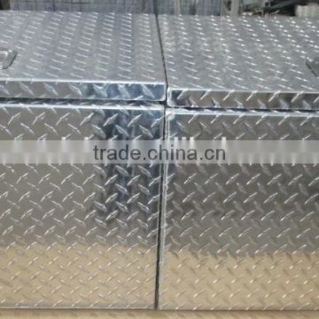 Aluminum Silver Storage Tool Box Truck Pickup