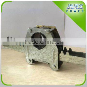 Agriculture rack and pinion system