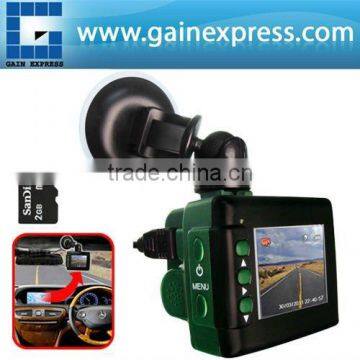 2" TFT LCD Digital DVR Audio Video Car Vehicle Monitor/ Black Box Camera Recording USB + 2G SD memory card