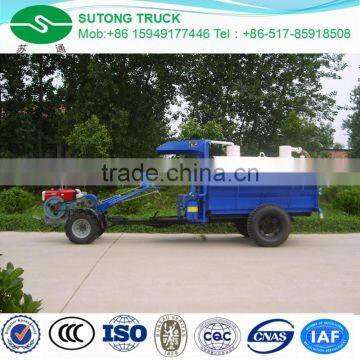 4 Tyres 2CBM Biogas Lurry Suction Trator photo-3