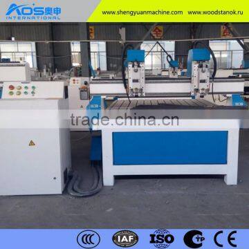 Hot Sale 2 Spindles Wood Working Cutting and Engraving Machine Size Can be Ordered photo-2