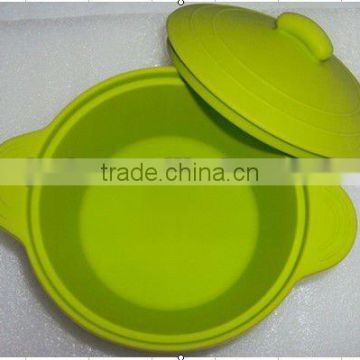 Novelty Silicone Bowl with Lid (kitchenware)