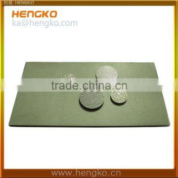 Powder Mesh Sintering Microns Stainless Steel Filter Plate photo-2