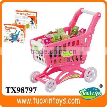 Kids Supermarket Shopping Toy Car Shopping Trolley, Shopping Cart Toy photo-6