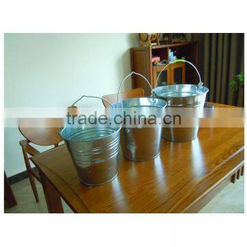 Hot Sale Chiese Factory Cheap Galvanized Metal Bucket 10L