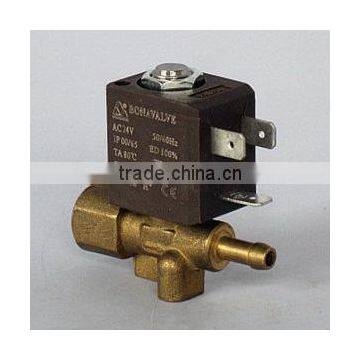 1/8X6.5mm Brass Steam Control Valve 12V 24V Air Solenoid Valve ZCQ-20B-3 photo-3