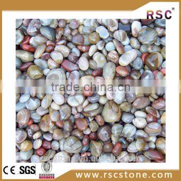 China high quality multicolor granite cobblestone for wholesale