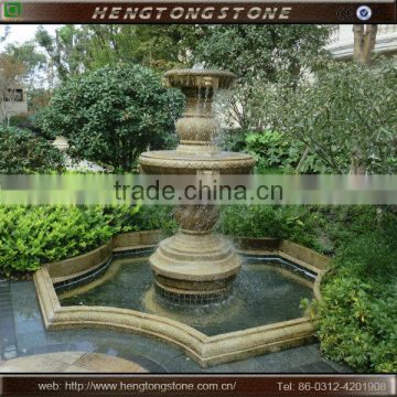 Antique Garden Stone Water Fountain of HengtongStone