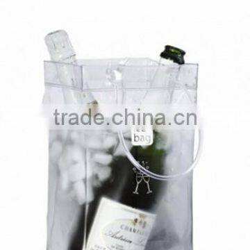 Eco-friendly Pvc Wine Cooler Bag,pvc Ice Wine Chiller Bag