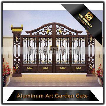 Elaborate Powder Coated Aluminum Villa Entrance Gate photo-3