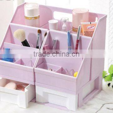 Magic DIY 3 in 1 Plastic Cosmetic Storage Box photo-4
