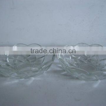 clear glass plate