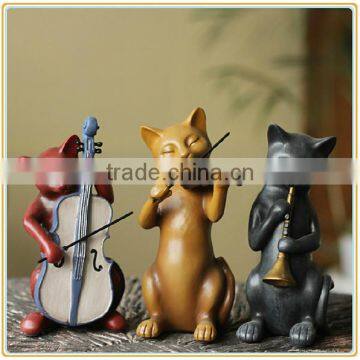 Factory Price Resin Cat Figure Living Room Decoration Manufacturer photo-3