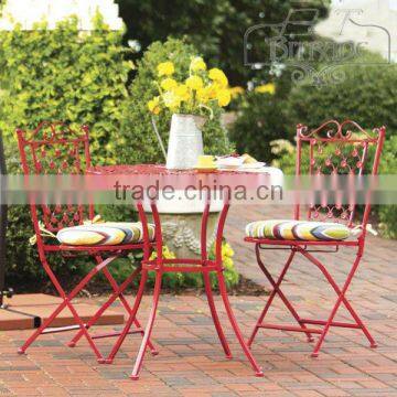 Outdoor Metal Table and Chairs