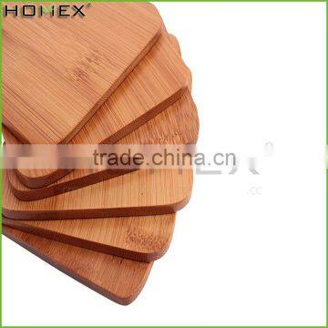 Bamboo coaster /Wooden Holder for Tea Cups Homex-BSCI