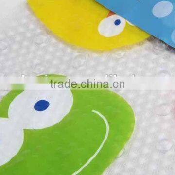 Transparent Circular PVC Anti Slip Bath Mat With Animal Patterns/bathroom Mat photo-3