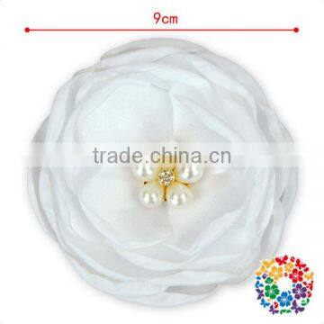 Party Artifical Fake Rose 8CM Wedding Decaration Ribbon Flower photo-2