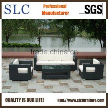 Outdoor Wicker Sofa (SC-B8218-B)