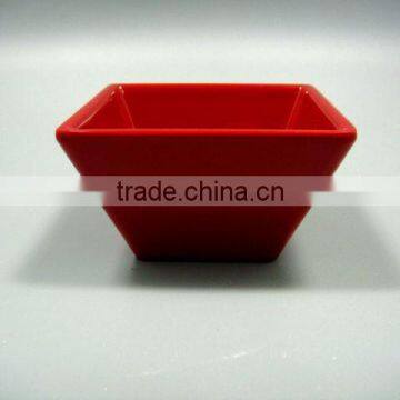 Square melamine sauce plate