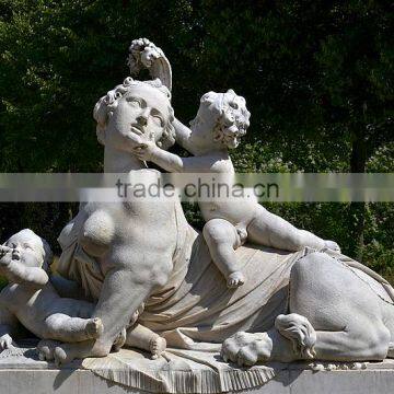 High Quality Art Deco Riproduzioni Natural Marble Garden Statues photo-4