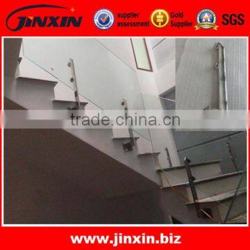 JINXIN HARDWARE- 2205 Frameless Balustrade Post Clamp Stainless Steel Glass Spigot Pool Fence