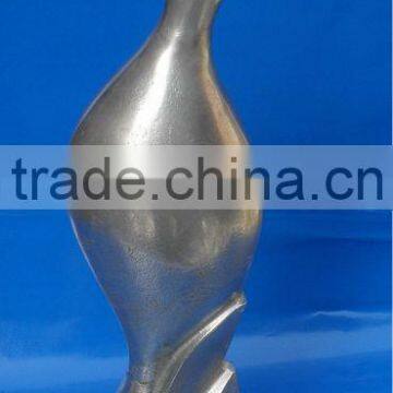 Aluminium Polished Metal Vases