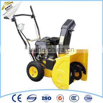 High-powered screw type atv snow spreader