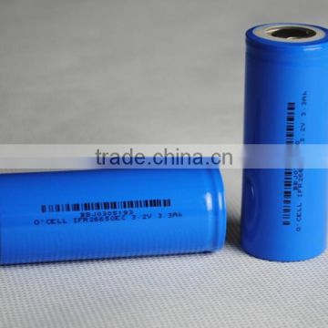 3.2v li-ion battery LiFePO4 26650