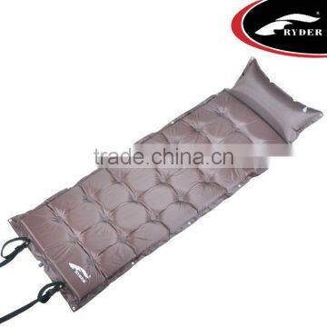 190T Polyester PVC Inflatable Flocked Air Bed