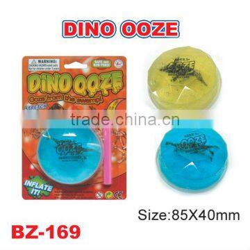 Ooze Crystal Putty with Dinosaur Toy