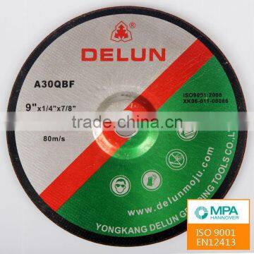 4 inch (100x6x16mm) Grinding Wheel For Cast Iron in China