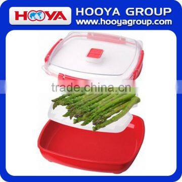 Microwave steamer