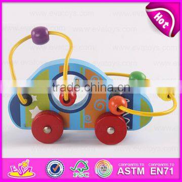 2016 Brand New Wooden Beads Toy, Educational Wooden Beads Toy, Preschool Wooden Beads Toy W11B085 photo-2
