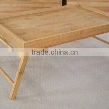 2017 BEST SELLING bamboo bed tray with legs