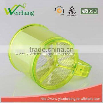WCJ531 New Design Fashion Colorful Cake Baking Tools Colorful Plastic Commercial Flour Sifter photo-4