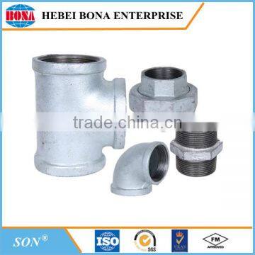 Malleable Cast Iron Electric Galvanized Pipe Fittings