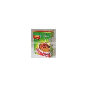 Slym Instant Curry Soup Box