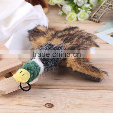 2015 Classic Dog Toys Stuffed Squeaking Duck Dog Toy Plush Puppy Honking Duck for Dogs Pet Chew Squeaker Squeaky Toy photo-3