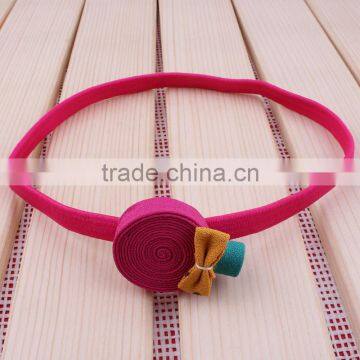 Hot Sale Fabric Flower Hairband for Kids Hair Accessories photo-3