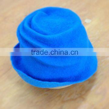Best Selling Handmade in Nepal Eco-friendly Royal Blue Felt Hat