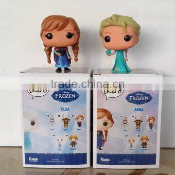 Snow queen elsa/anna forzen doll for anime fans collection