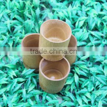 Hot sale natural color bamboo drinking cups