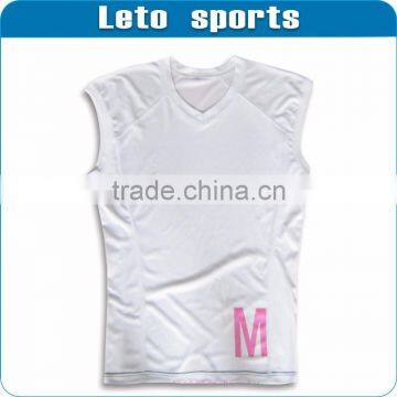 White sublimation polyester sportswear American football game l jersey