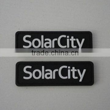 China Wholesale High Quality Custom 3d Embossed Logo Rubber Label Pvc Patch photo-4
