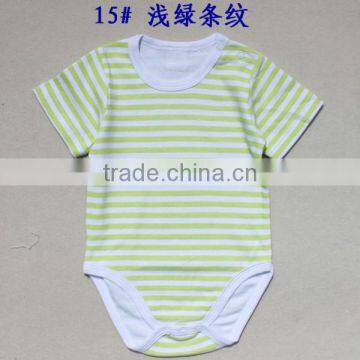 Custom factory cheap price 100% cotton baby bodysuit