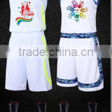 2016 wholesale hot sell new design sublimation cricket uniforms white