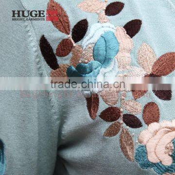 2017 OEM Green Ladies Knitted Cardigan Sweater photo-4