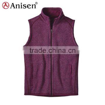 Wholesale Custom Promotional Polar Fleece Men Vest photo-5
