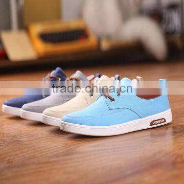 MS1056 latest style 2017 men canvas shoes flat sport man shoes